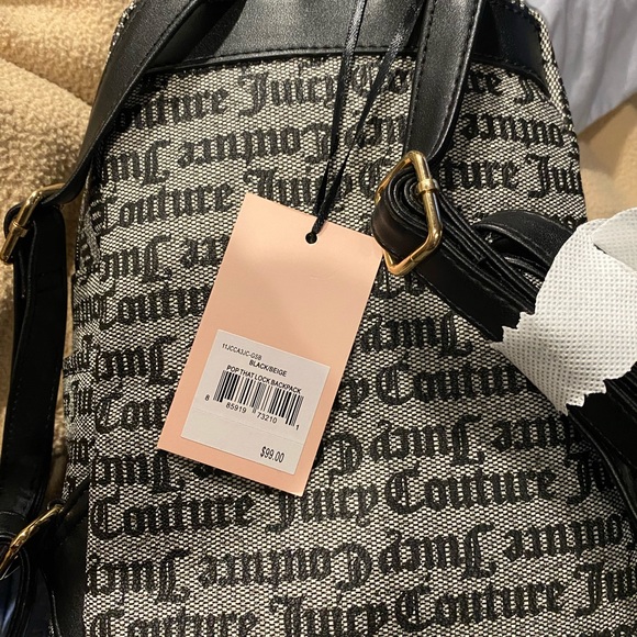 TWO PIECES ; JUICY COUTURE; BACKPACK & Wristlet; Brand New!TWO MATCHING PIECES!! - Picture 3 of 12
